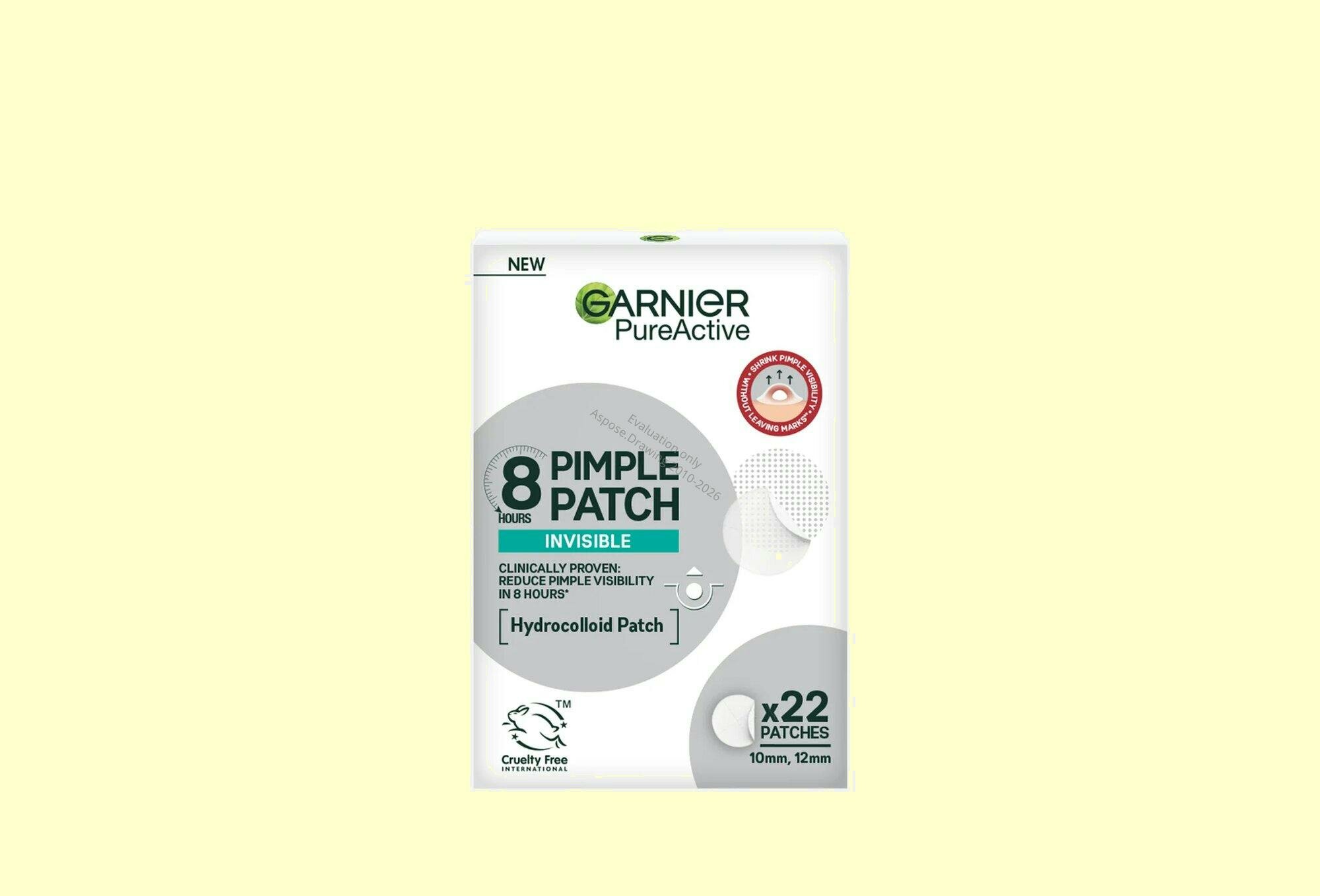 Патчи для лица Garnier Skin Care, гидрогелевые, для всех типов кожи, 22 шт