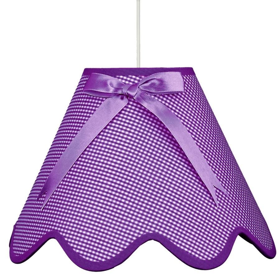 Настольный светильник Candellux Lighting Lola, фиолетовый