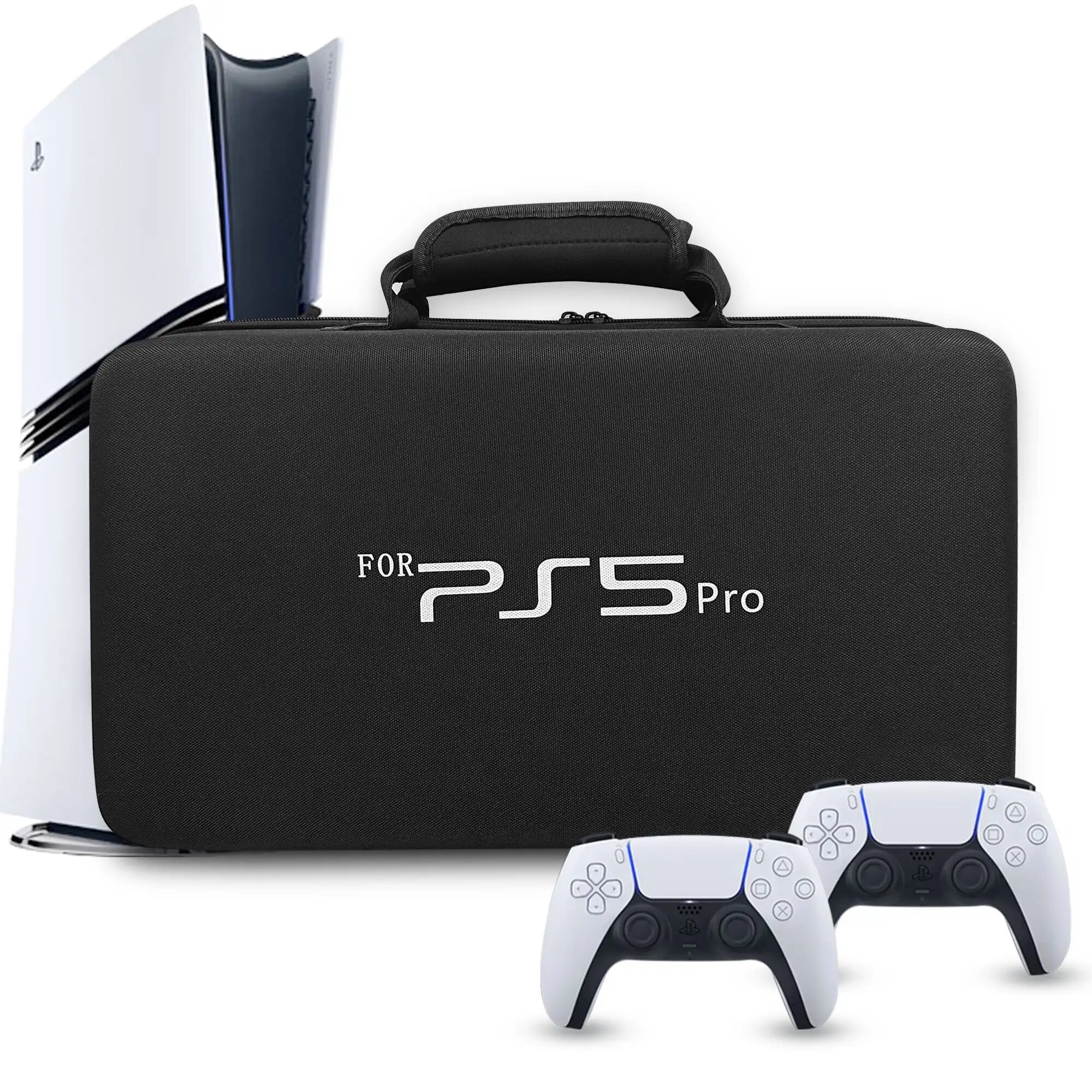 Чехол Eva Hard Case PS5 Console Storage Bag для PlayStation 5pro Дорожный чехол Черный цвет
