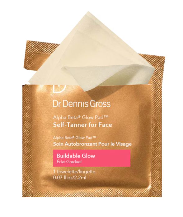 Dr. Dennis Gross салфетки-автозагар для лица Alpha Beta Glow Pad Self-Tanner for Face, 20 салфеток