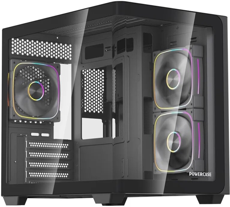 Корпус Powercase Vision Micro M5B /CVMM5B-A3