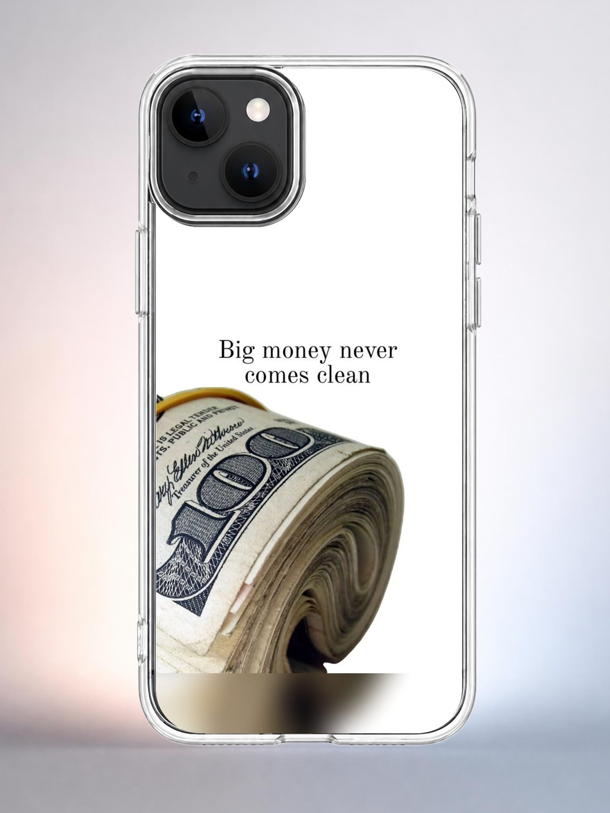 Чехол iPhone 13 Пачка денег Y2K Indie Sleaze