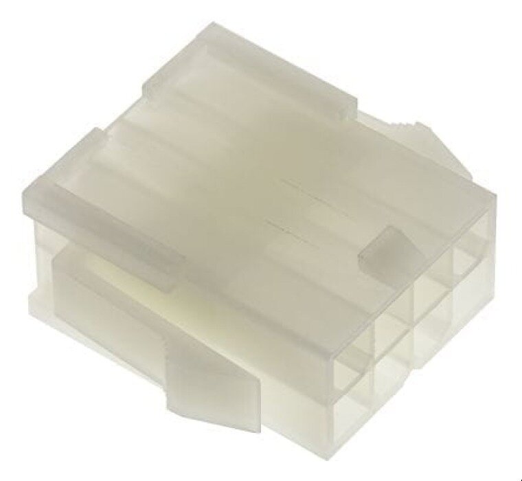 MOLEX 39012081 Вилка, провод-провод, "папа", Mini-Fit Jr, 4,2мм, PIN: 8, Конф: 2х4, 1шт