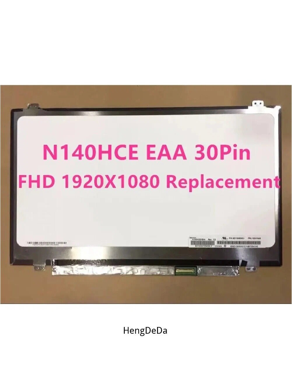 Совместимый pn: N140HCE-EAA Rev. C2 FHD 1920X1080 30Pin, Количество в упаковке, шт 1