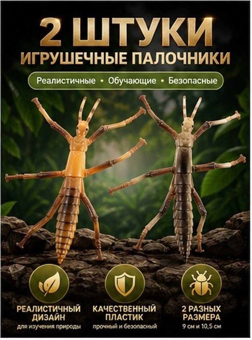 2 Штуки Образовательные Игрушки В С 形е Палочник Из Термопластика 10.50X9.00X1.00Cm