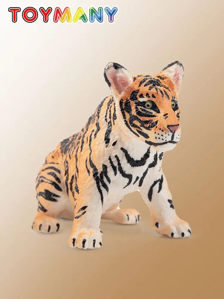 Toymany Фигурка кошачьего животного, Тигренок, подарок и коллекция