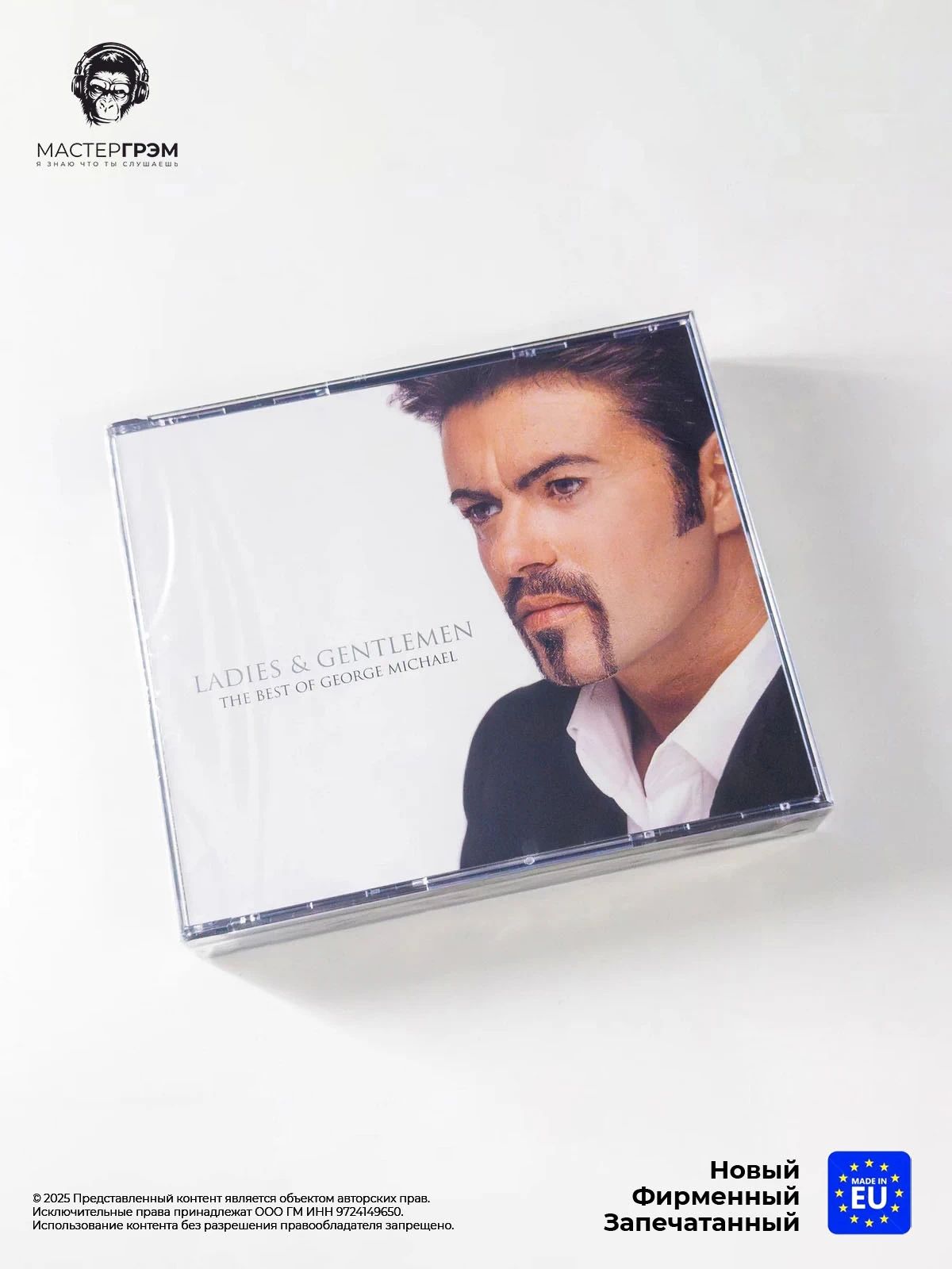 CD диск George Michael - Ladies & Gentlemen - The Best Of (2CD) 1998, Jewel Case