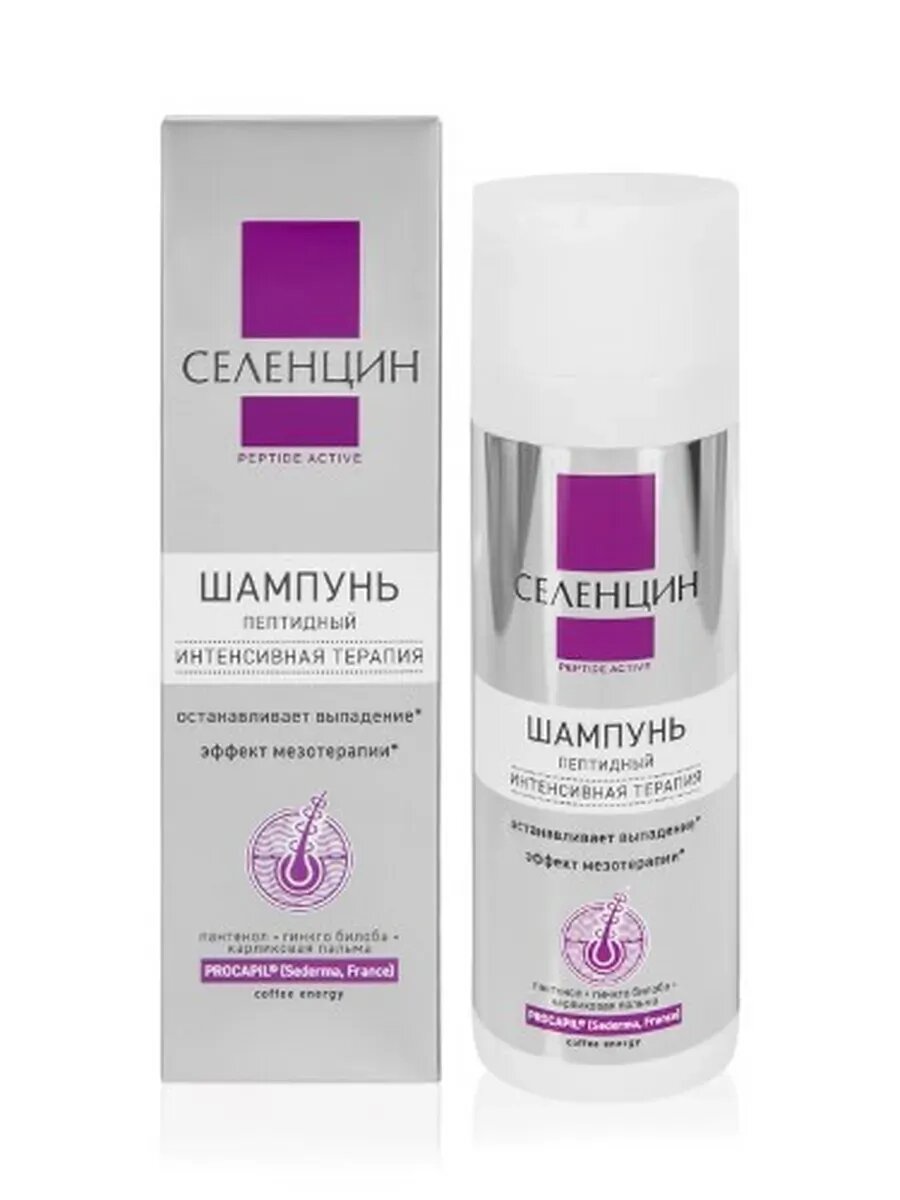 #cеленцин peptide active шампунь укрепляющий 200 мл#