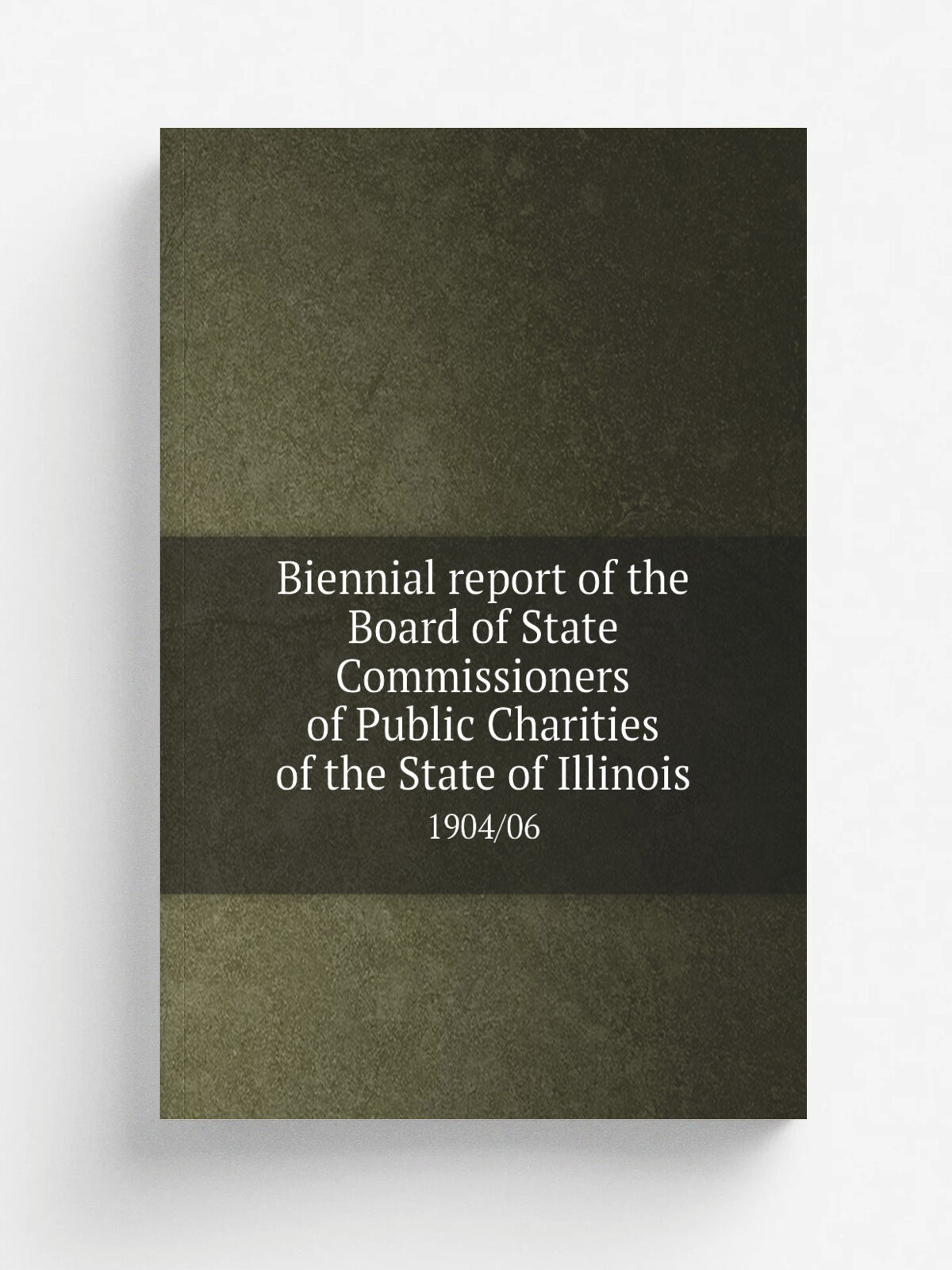 Biennial report of the Board of State Commissioners of Public Charities of the State of Illinois. 1904/06