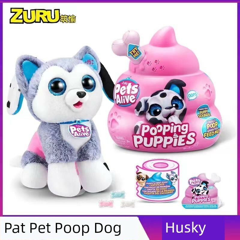 ZURU Игрушка Питомец Пуля Собака - Хаски, С Батареей