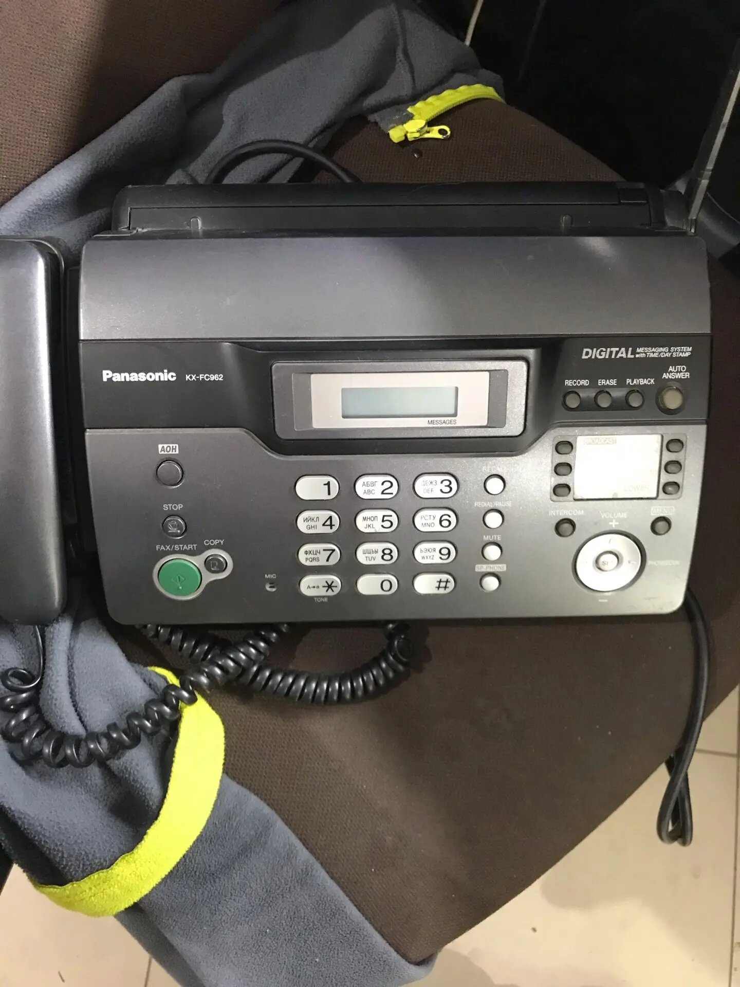 DECT‑факс\телефон Panasonic KX‑FC962