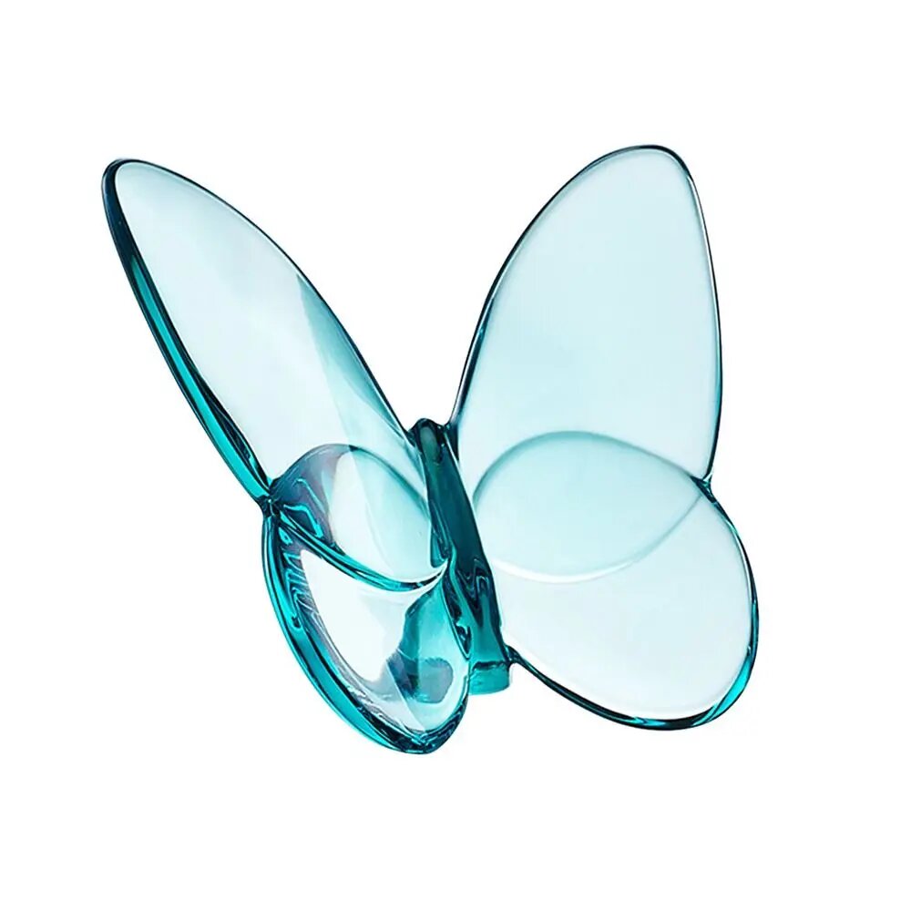 Многоцветные хрустальные фигурки бабочек Light Blue-S