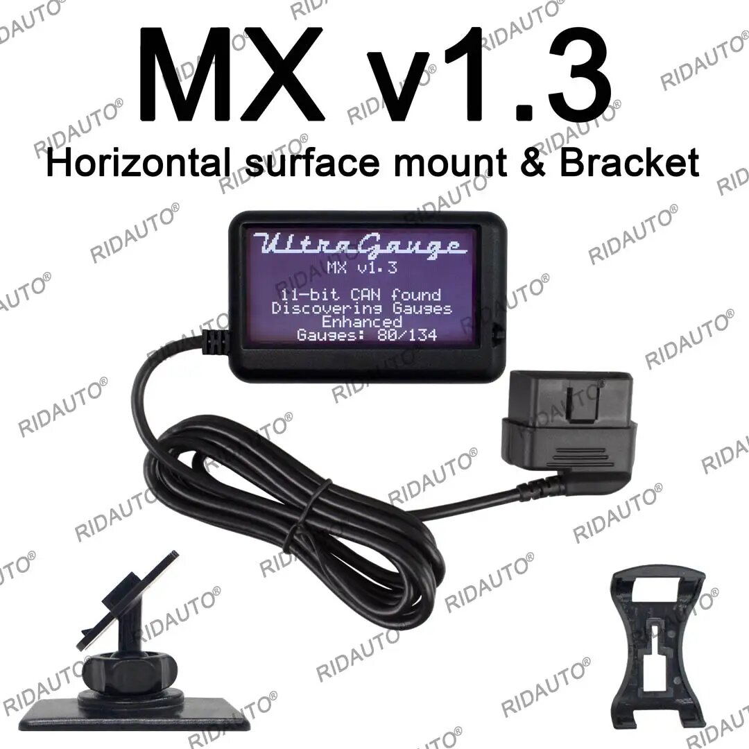 Сканер температуры ультраманометра, калькулятор пробега MX v1.3 и EM Plus v1.4c MX1.3 Horizontal