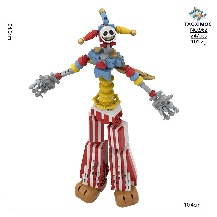 Игрушка Poppy Playtime Сезон 4 962 Clown Harvey Sweet Конструктор Модель Фигурка Декор