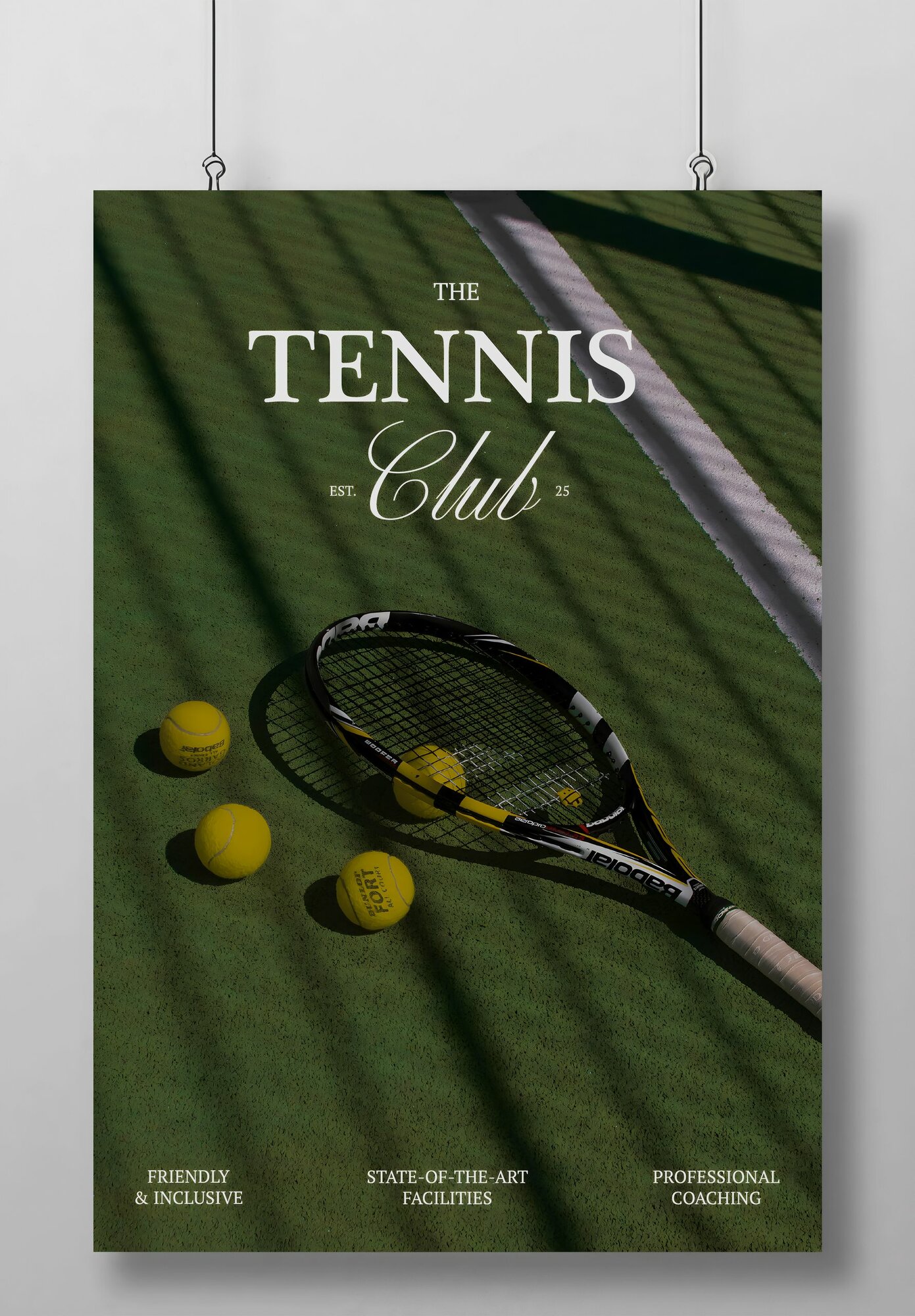 Постер/Плакат Теннис Эстетика (Tennis Aesthetics)