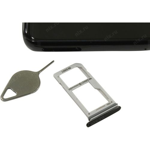 Лоток sim-карты для Samsung G950F / G955F ( S8 / S8+ ), черный