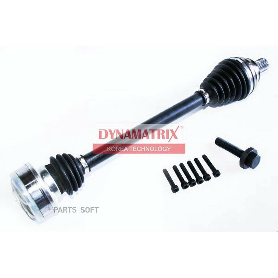 Полуось привода колеса от официального дистрибьютора, DYNAMATRIX-KOREA, артикул DDS253007