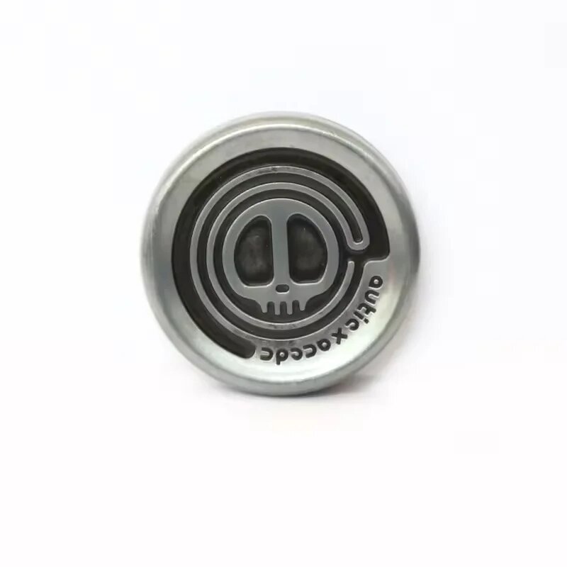 Металлический спиннер Devil Milk Cap Серебряный, Silver