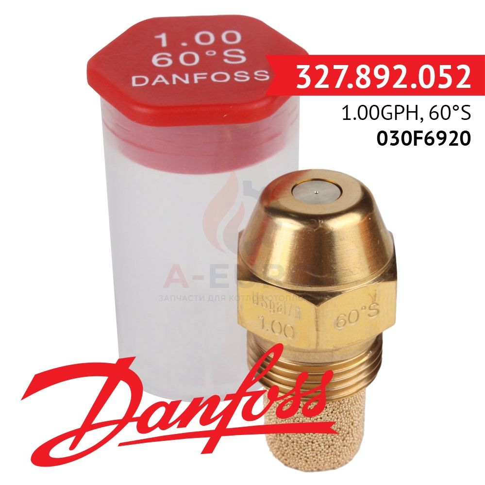 Форсунка Danfoss 1.00GPH, 60S, 030F6920
