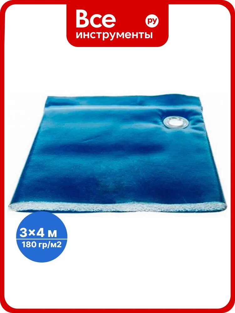 Тент тарпаулин с утеплителем Sebmet 3x4 м (180 г/м. кв), (12 м²) TD079118034Т