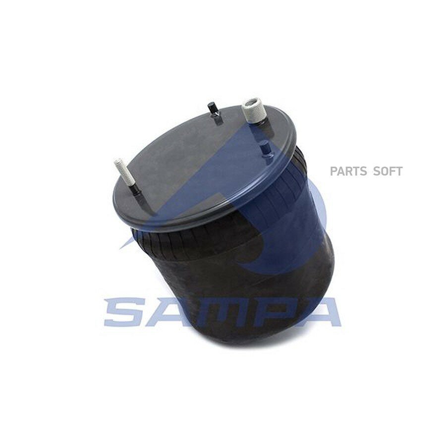 SAMPA SP554571K02 SP 554571-K02 пневмоподушка со стак. !1шп. М10 2напр. D9.8mm 1шп. шт. М16x1.5 М24x1.5\Volvo FH(G4), FM