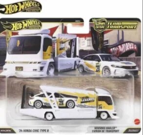 Hot Wheels Team Transport Toyota 4Runner '18, Toyota Supra '89, Цвет: B