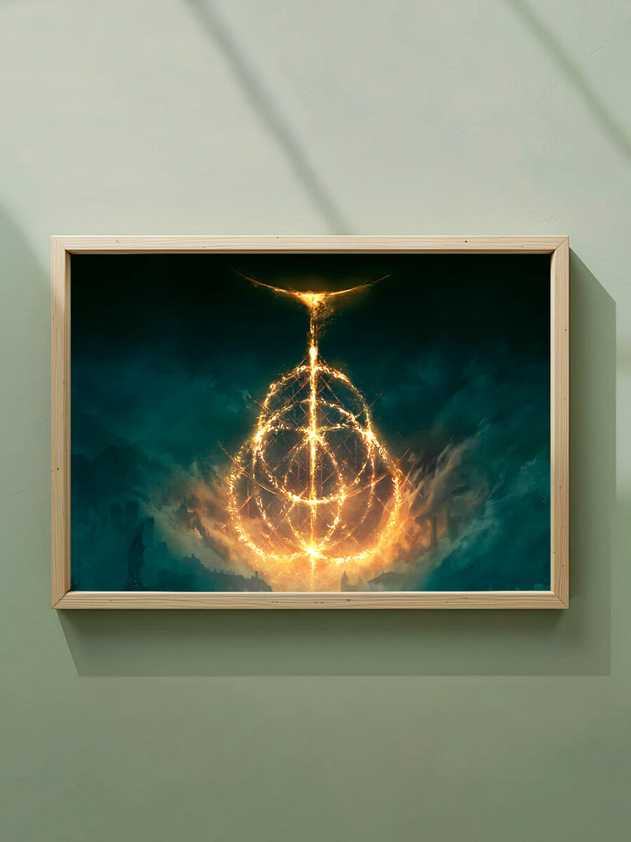 Постер, плакат на стену "Игра Кольцо Элдена / Elden Ring" 42 см х 29,7 см (А3), Без Рамы