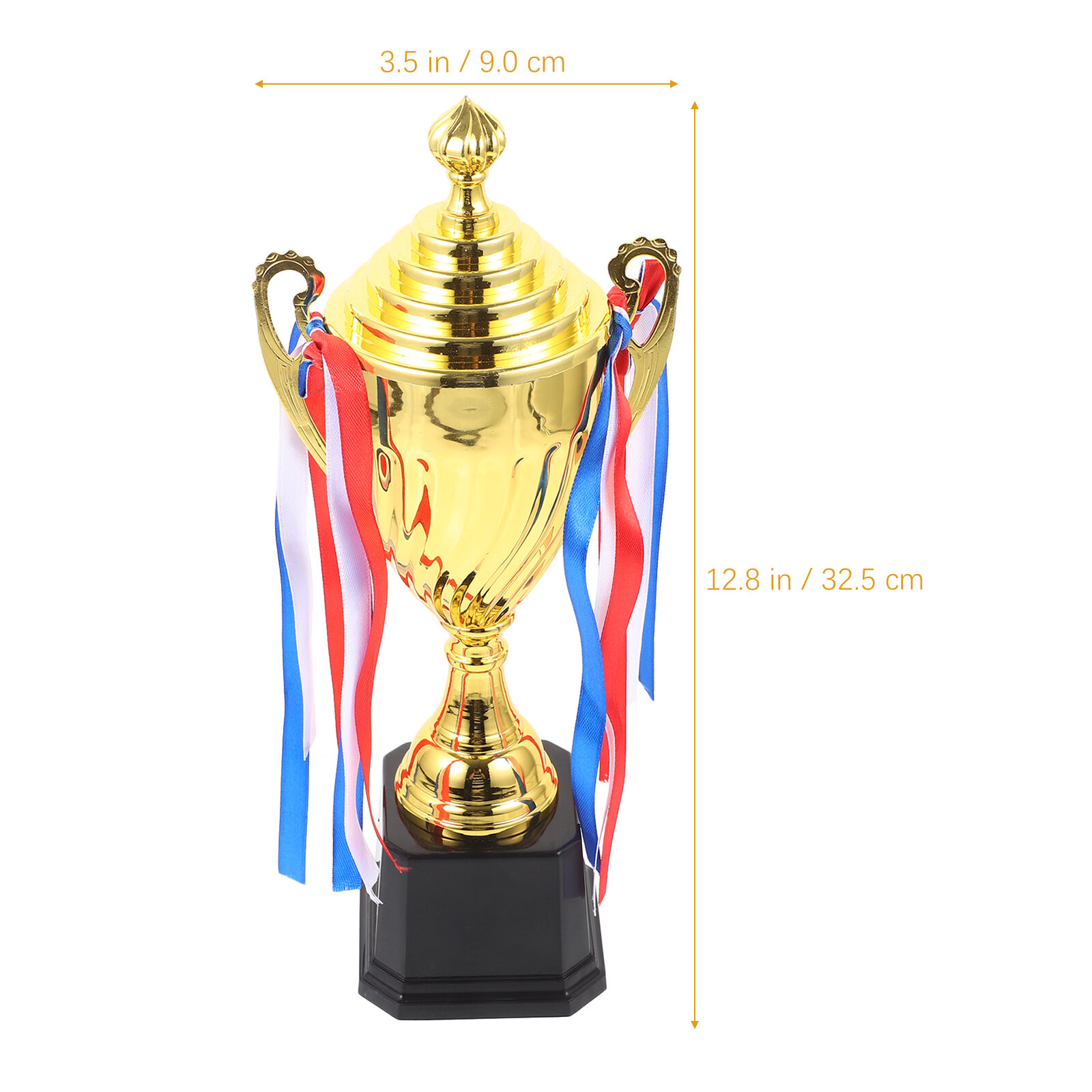 Кубок Для Спортивных Соревнований Из Металла Размером 9X32 5 Cm Для Школьных Мероприятий И Чемпионатов