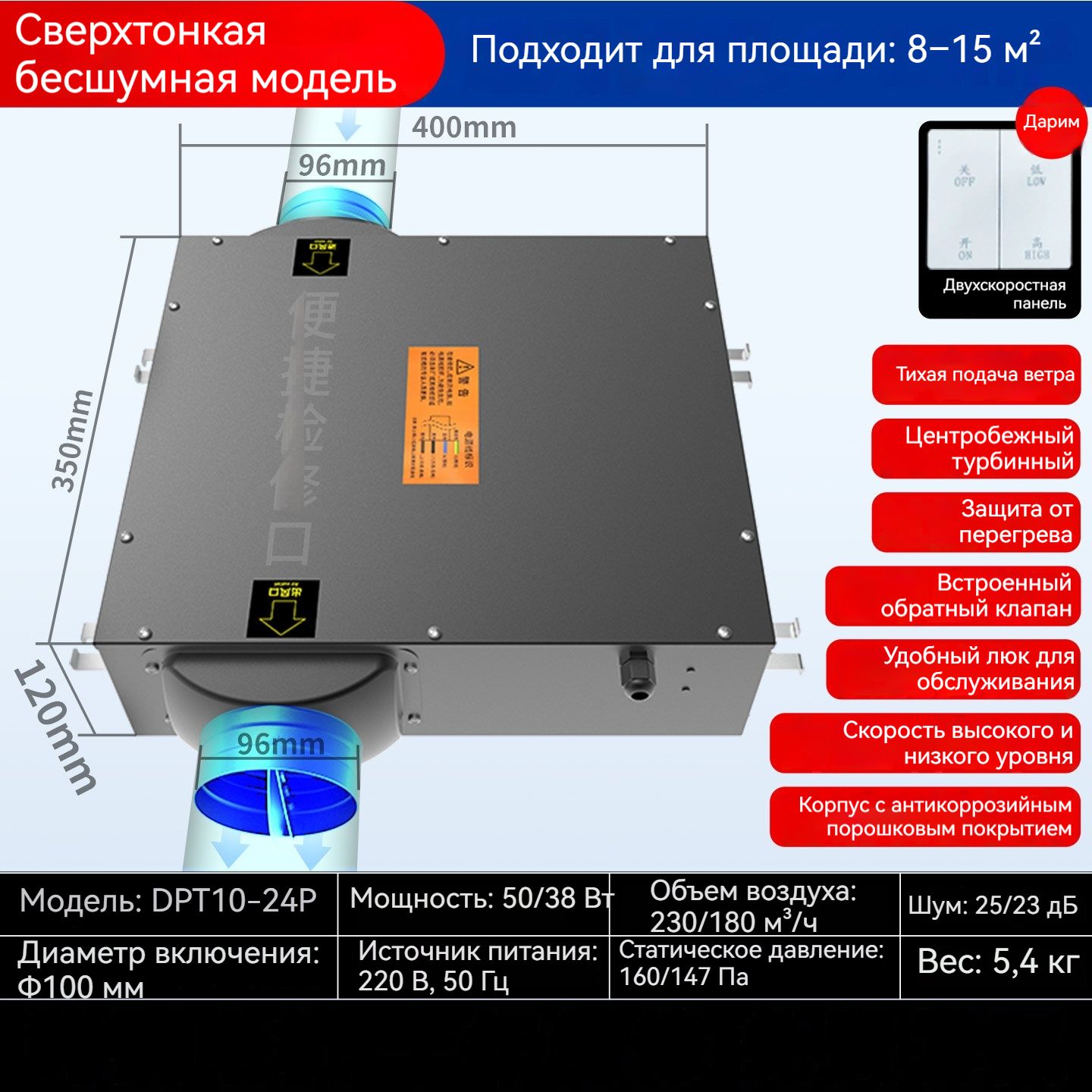 Коммерческие системы приточно-вытяжной вентиляции