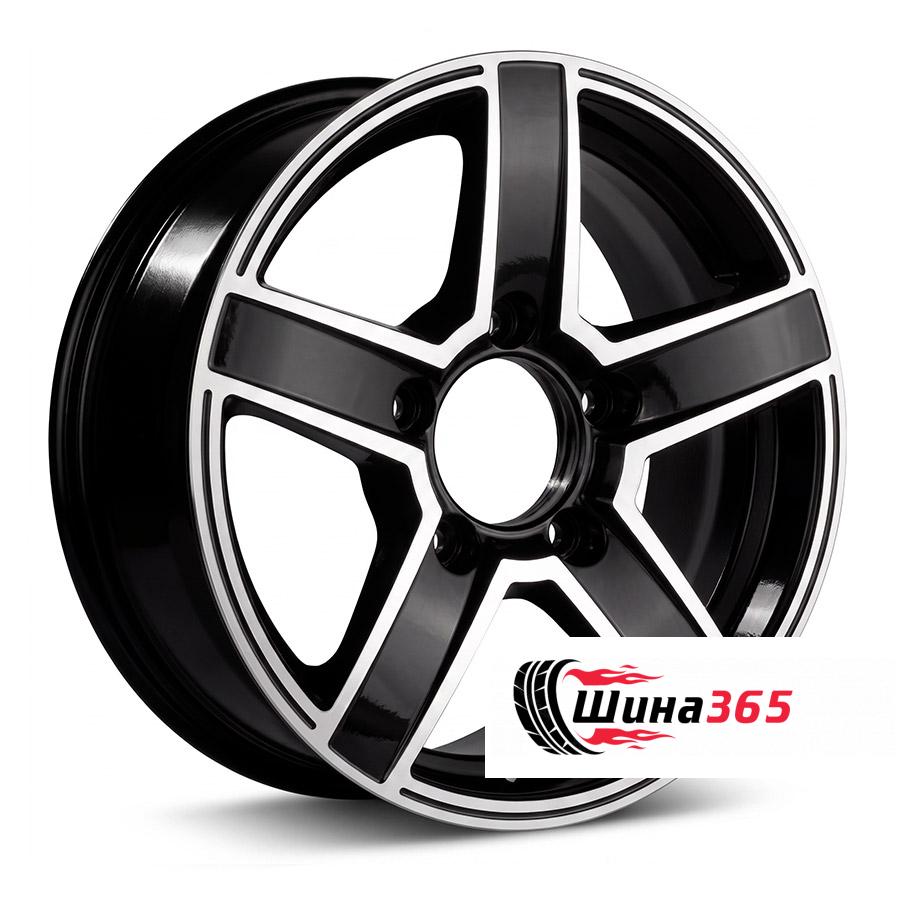 Литой колесный диск KHOMEN WHEELS 1614 R16 / 6.5J PCD 5x139.7 ЕТ 35 ЦО 98.5 BFP
