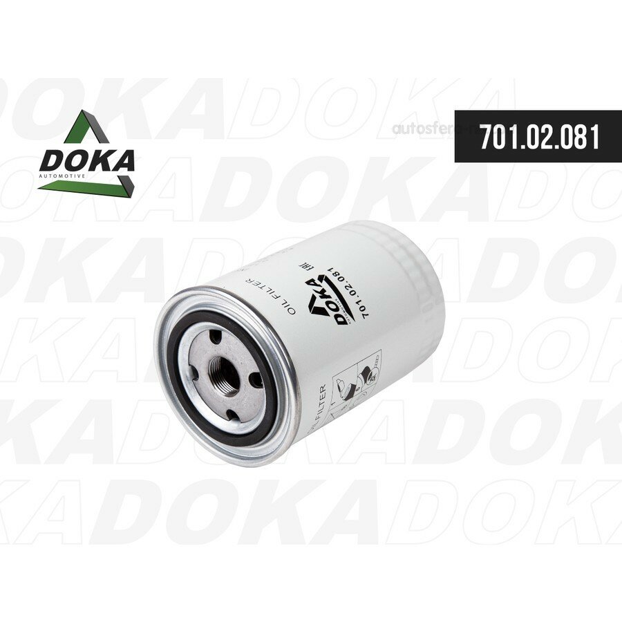 DOKA 70102081 Фильтр масляный \Iveco Daily