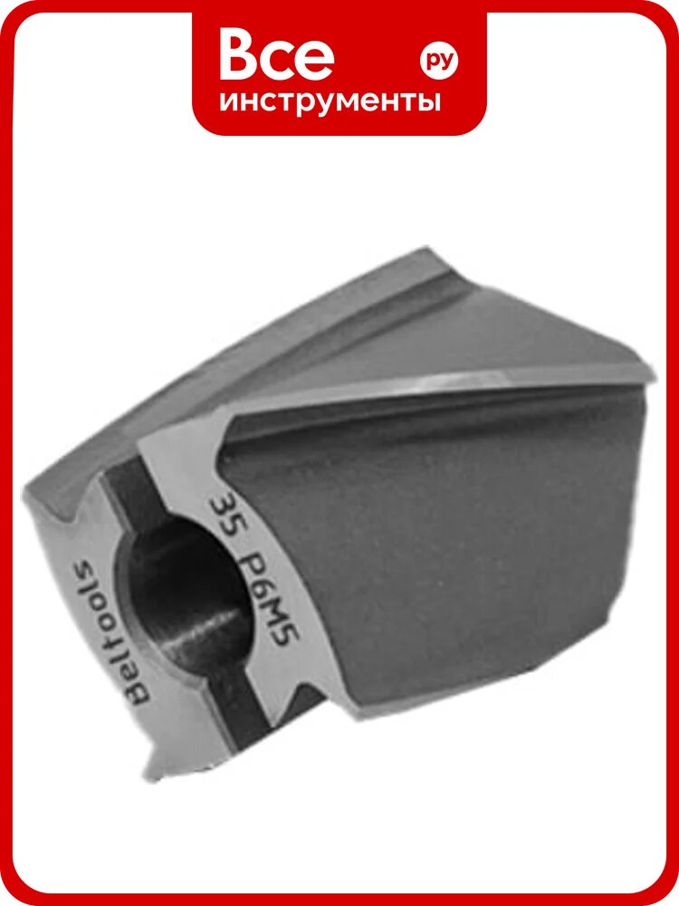Зенкер насадной Beltools 35 Р6М5 L=45мм dпос=13мм ГОСТ 12489-71 ri.104.758