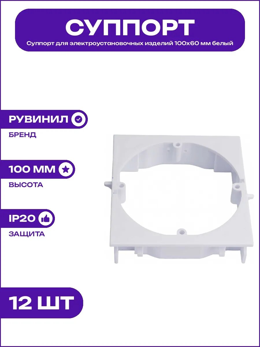 Панель для установки модулей в кабель-канал 100х60 мм РКК