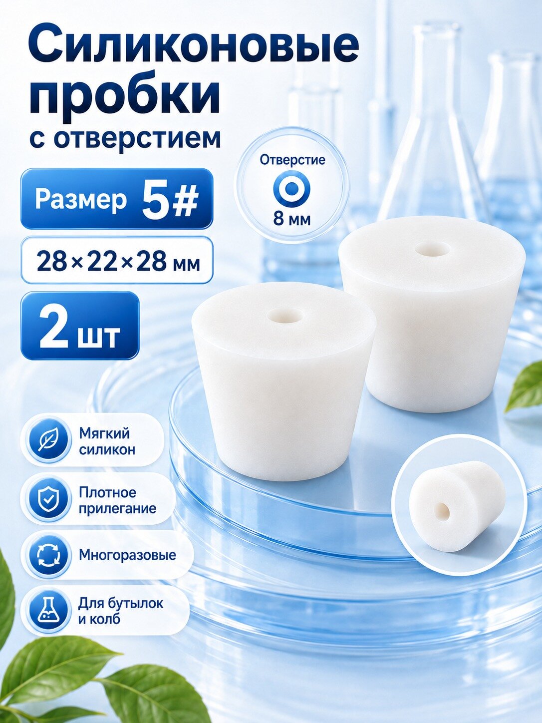 Пробка 2 шт