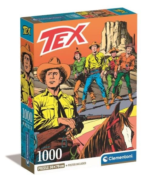 Пазл Clementoni Tex, 1000 элементов, 50x70 см