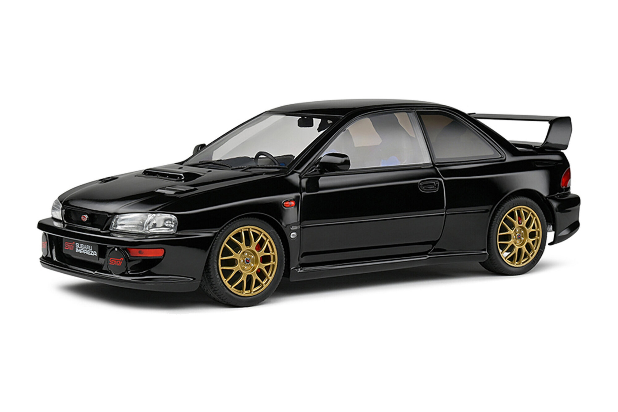 Модель коллекционная SOLIDO Subaru impreza 22B 1998 black