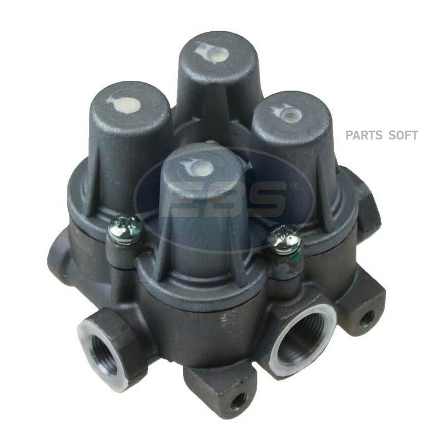 Клапан защитный4 х контурныйP1 26 3 4 8 P3 45 8 3 8BAR Port1: M22x1 5 Ports21 22 23 24: M16x1 5mm от официального дистрибьютора, EBS, артикул 18021428