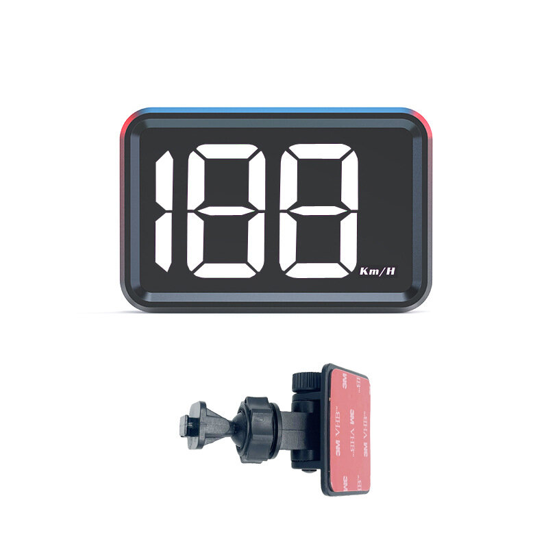 Автопроектор GPS HUD спидометр OBD USB, белый шрифт, клейкая подставка, проекция скорости для автомобилей