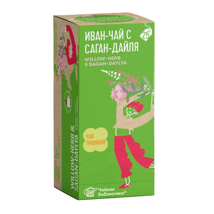 TEACO Иван чай с саган-дайля, пакетированный, 1,8гр*25шт