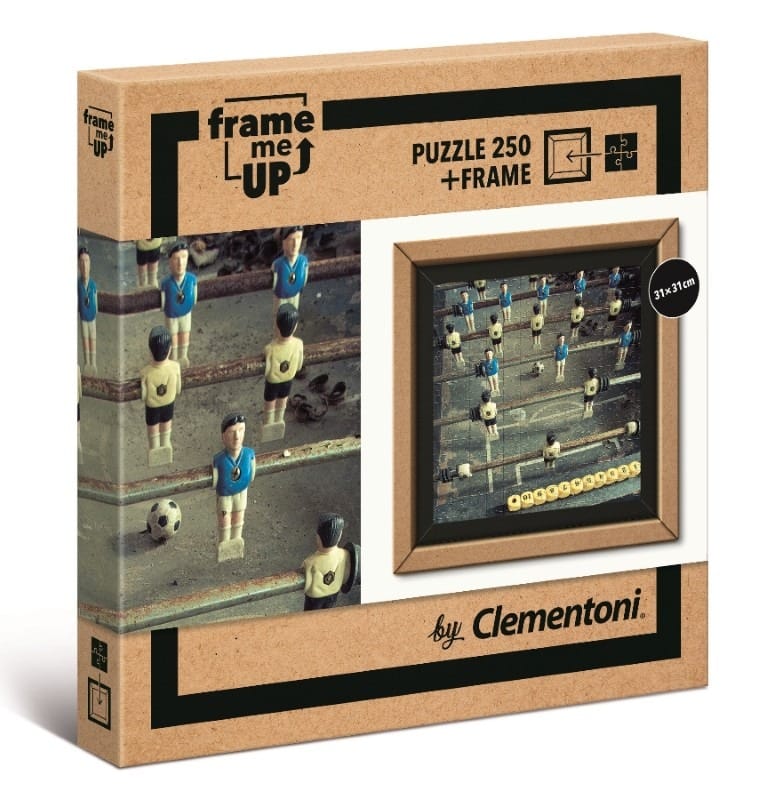Пазл Clementoni Frame me up Foosball, 250 элементов, 48x34 см, разноцветный