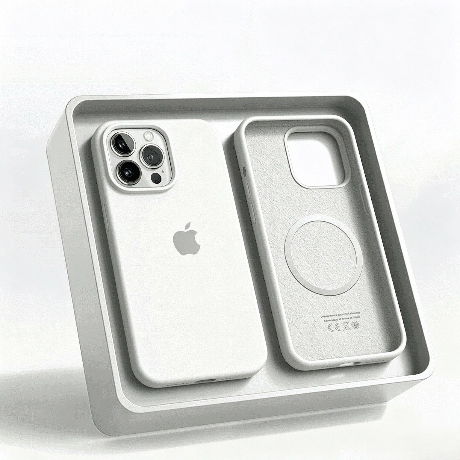 Чехол силиконовый MagSafe для iPhone 16 Pro Purple, Silicone case MagSafe для айфон 16 Про