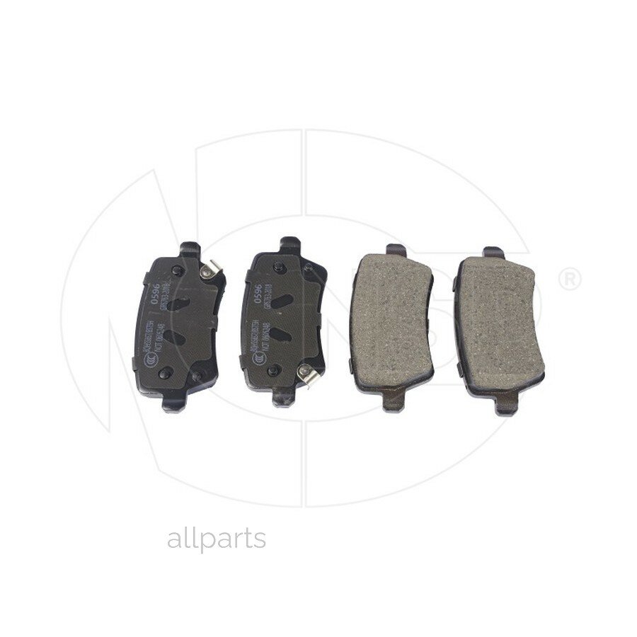 NSP NSPRS7N95 Колодки тормозные задниe (керам.) OMODA S5