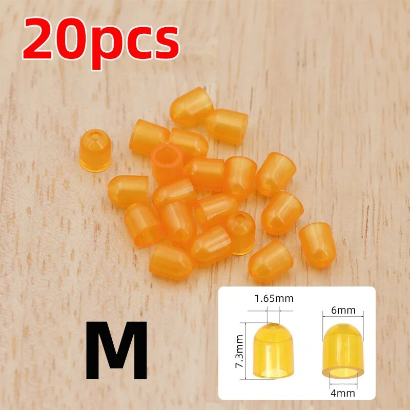 Wifreo набор слайд-запчастей для джиг-приманок 20 шт. Оранжевый, 20pcs B Size M