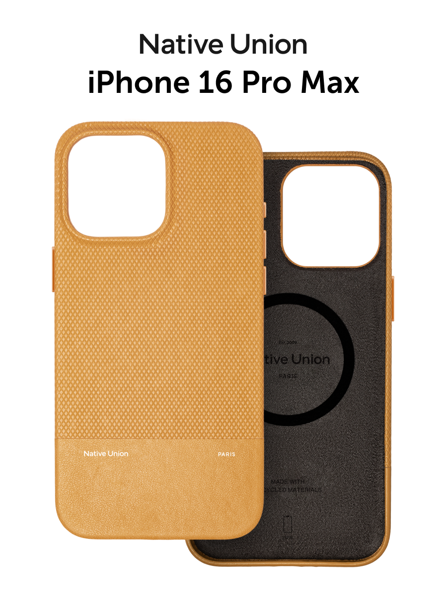 Чехол на iPhone 16 Pro Max Native Union (RE)CLASSIC CASE, цвет: крафт