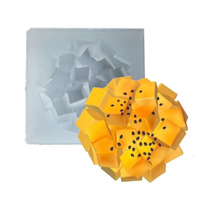 3D силиконовая форма для мыла, свечей, шоколада, мастики, DIY поделки из смолы