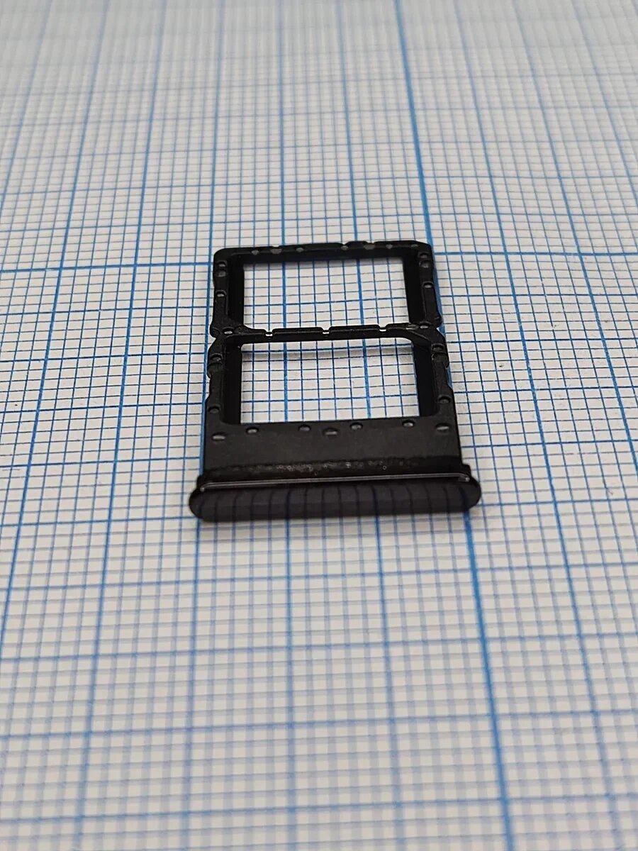 Держатель SIM-карты Xiaomi Mi 9T / Mi 9T Pro (черный) лоток слот