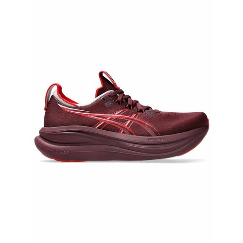 фото Кроссовки asics gel-nimbus 28, полнота f (eu)/ на среднюю стопу, размер 7,5 us, фиолетовый, красный