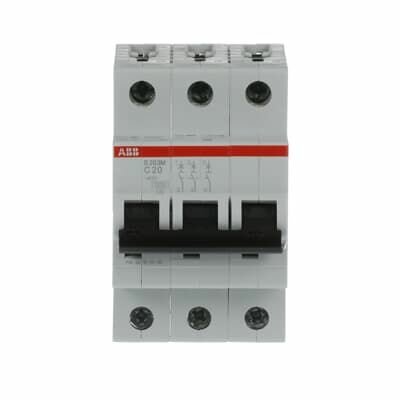 Автоматический выключатель ABB S203M C20A (10кА) 2CDS273001R0204