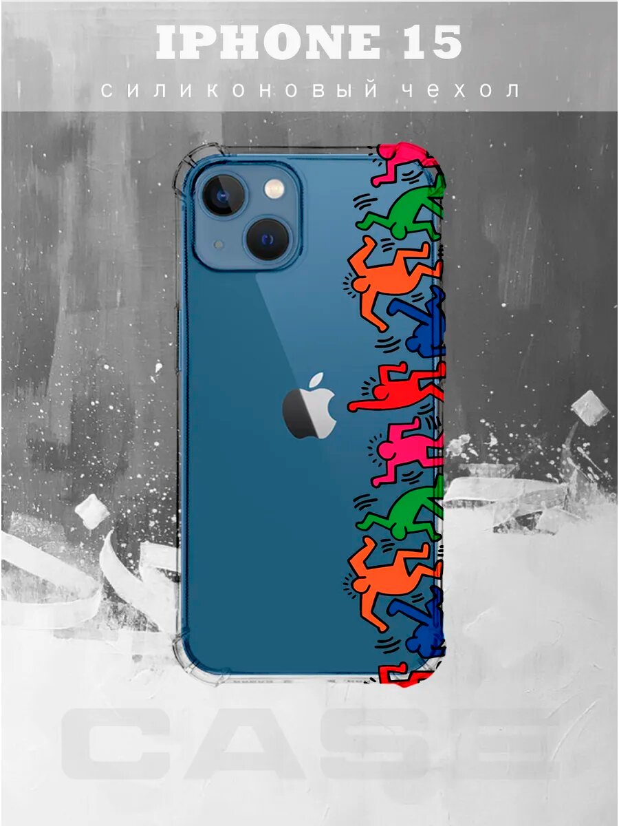 Чехол на IPHONE 15 с принтом уличное искусство