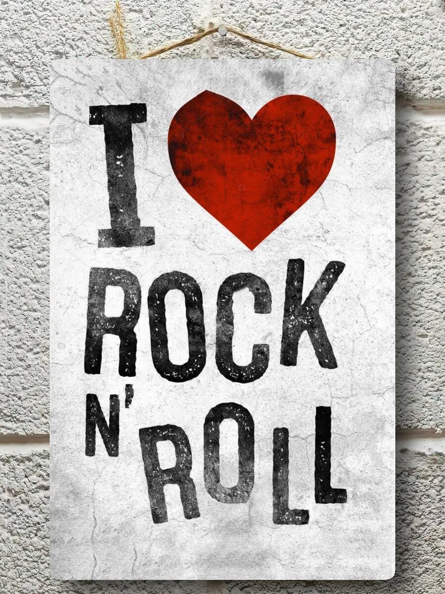 Rock постер